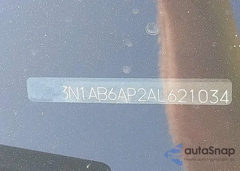 2010 Nissan Sentra 2.0S из США, поврежденный, VIN 3N1AB6AP2AL621034